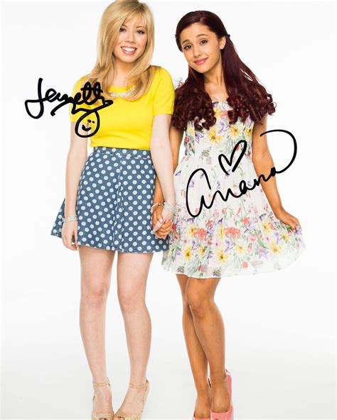 Buy Sam And Cat Duo Reprint Signed Photo 1 Rp Jennette Mccurdy Ariana