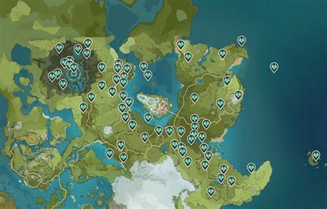 Genshin Impact Anemoculus Locations