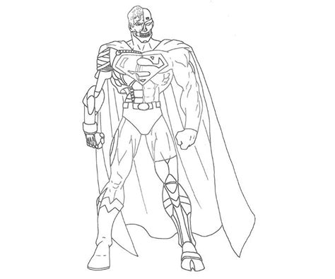 The digital overlord once captured and transformed him into an evil cyborg named technu wu. Cyborg Coloring Pages - Coloring Home