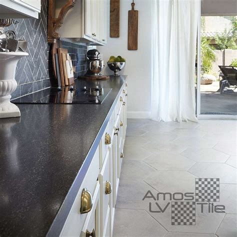 Black Mist Honed Amos Tile Lv