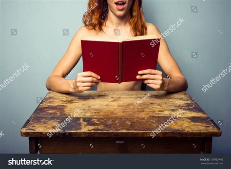 Naked Woman Reading Erotic Novel Stock Photo Shutterstock