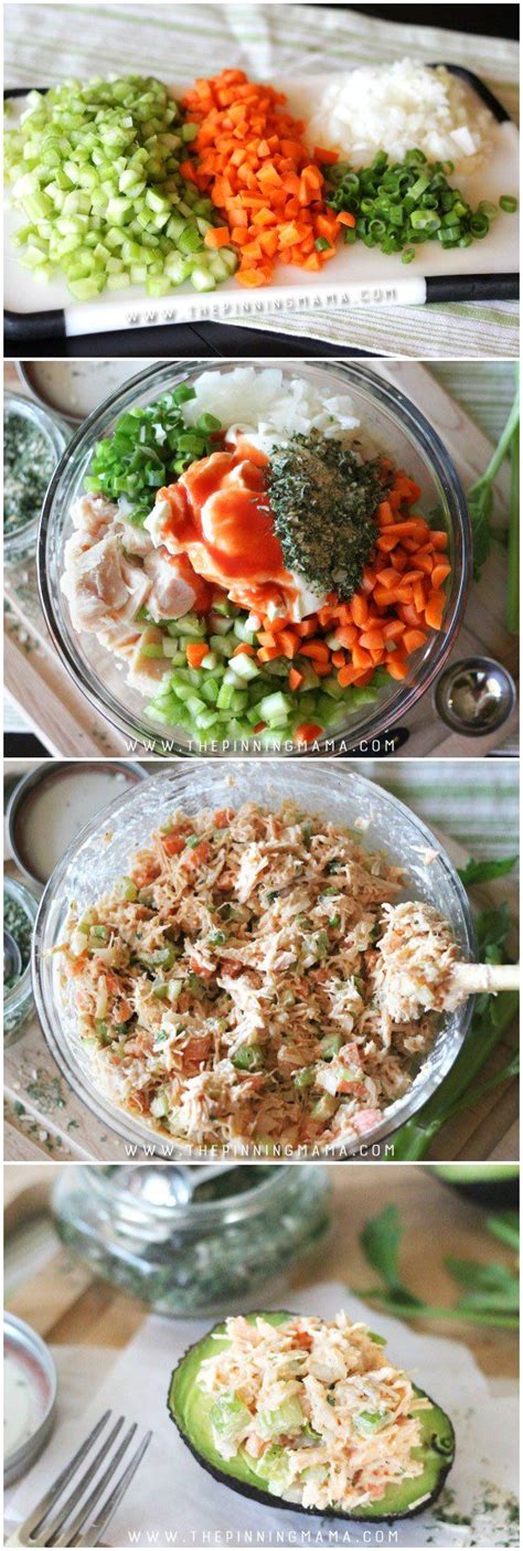 Replace the quinoa in the bowls with plain cauliflower rice, mexican cauliflower rice or greens. Buffalo Ranch Chicken Salad Recipe {Paleo, Whole30 ...