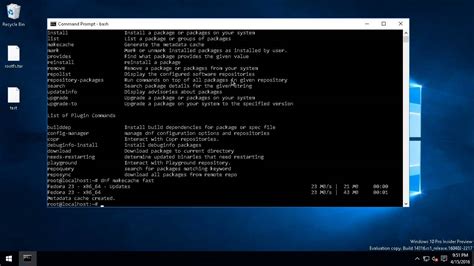 The windows subsystem for linux or windows wsl is a great solution for developers to natively work within linux right on their windows 10 version desktop. Running Fedora on Windows 10 using WSL - YouTube