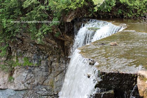 Indian Falls Near Owen Sound Ontario Road Trip Adventure Waterfall