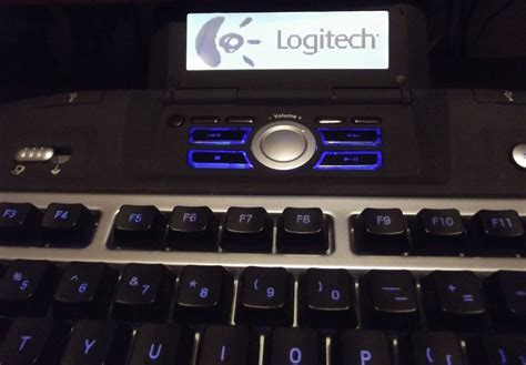 Logitech G15 Gaming Keyboard With Gamepanel Lcd Works Great Blue