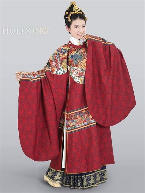 Ming Dynasty Hanfu Traditional Chinese Clothing Crossed Collars Women