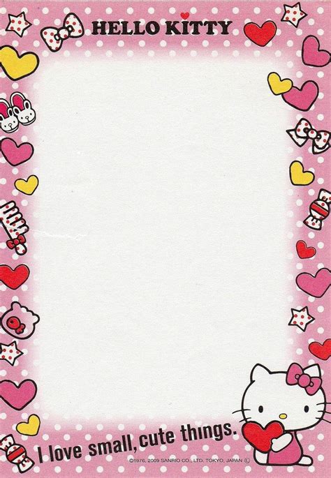 HELLO KITTY | Brevpapper