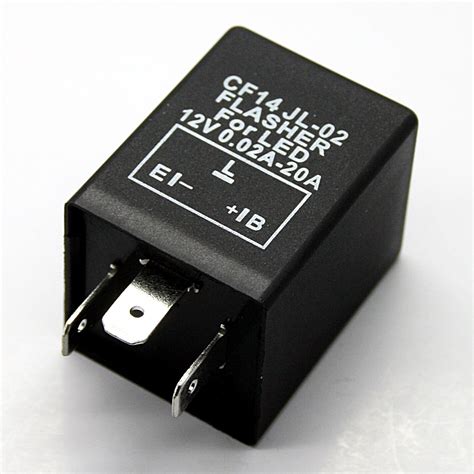 3 Pin Car Turn Signal Indicator Flasher Relay Fix Led Hyper Flash Cf14