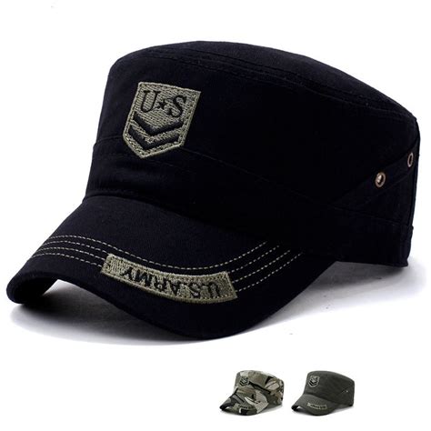 Us Army Military Hat Flat Caps Tactical Men Camouflage Gorras Snapback