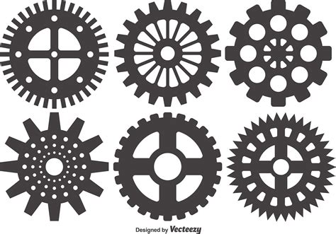 Cogs And Gears Icon Vector Illustration Isolated | Gears icon, Vector