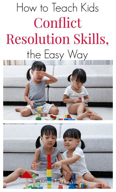 How To Teach Kids Conflict Resolution Skills The Easy Way In 2020