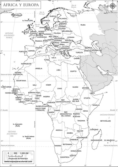 Mapa De Europa Y Asia Con Nombres Blanco Y Negro Krysfill Myyearin Images