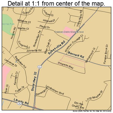 Eldersburg Maryland Street Map 2425575
