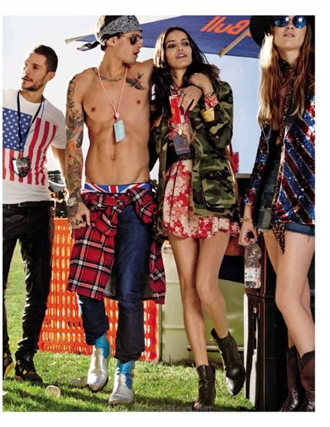 2015 Music Festival Style Featured In Vogue España Fashion Shoot The