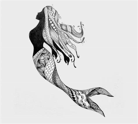 Free 10 Mermaid Drawings In Ai