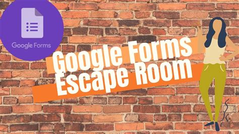 Google Forms Escape Room - YouTube
