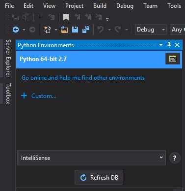 Visual Studio How To Add Python Module To Intellisense Stack Overflow