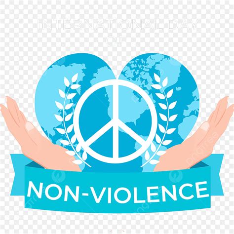 Peace Sign Hand Hd Transparent International Day Of Non Violence Peace