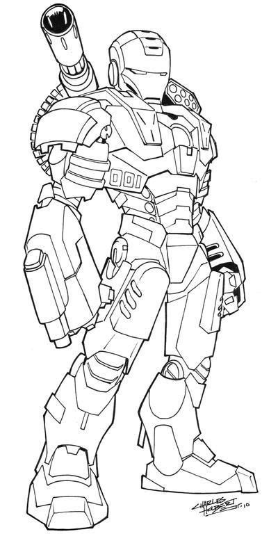 War Machine coloring page | Superhero coloring pages, Avengers coloring