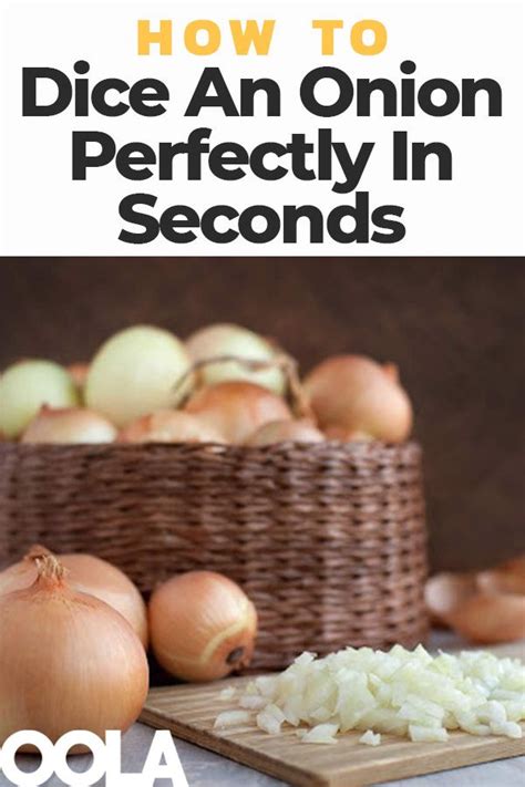 How to dice an onion after peeling the onion, cut it in half. How To Dice An Onion Perfectly In Seconds | Cooking guide ...