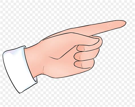 Index Finger Clipart Transparent Png Hd Left Index Finger Pointing