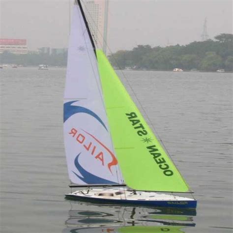 Full Sets Sailing Includes 24g Large Remote Control Sailboat Model Rc