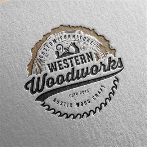 Really Like How Unique This Design Is Rustic Logo Design Wood Logo