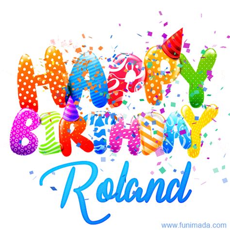 Happy Birthday Roland Gifs Download On Funimada Com