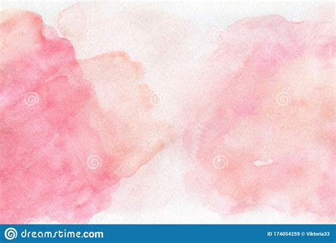 Pink Splash Glamour Colourful Pastel Smoke Watercolor Hand Drawn Paper