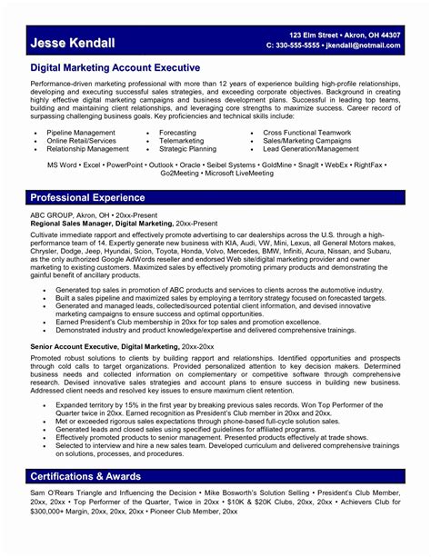 47 Digital Marketing Resume Example That You Should Know