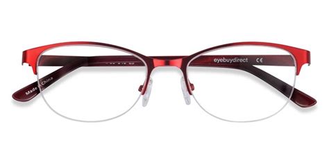 Melody Red Women Metal Eyeglasses Eyebuydirect