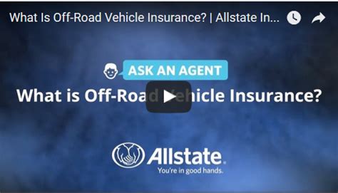 Get auto, property and other insurance from allstate insurance canada. Do I Need ATV Insurance?— Allstate