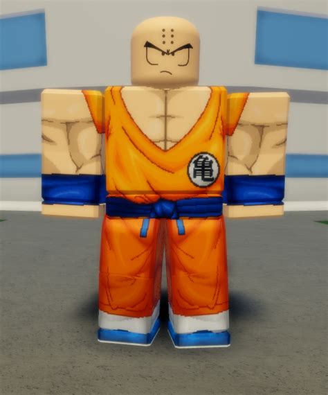 It is an online fighting game that allows you to create a character, go on an adventure, train hard with your favorite characters. Krillin | Unofficial Dragon Ball Ultimate Roblox Wiki | Fandom