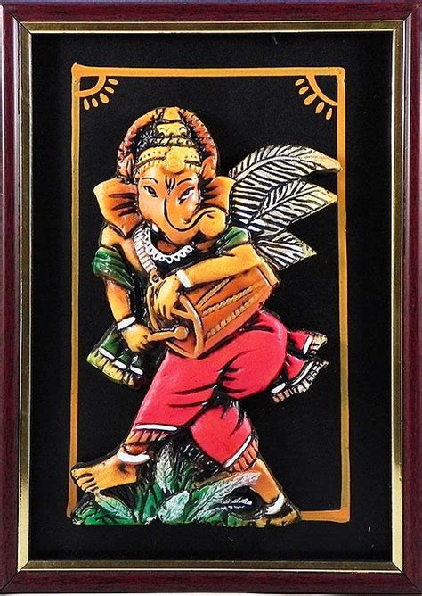 Terracotta Musician Ganesha Online Shop