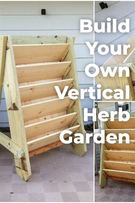 How To Build A Vertical Herb Garden Diy Artofit