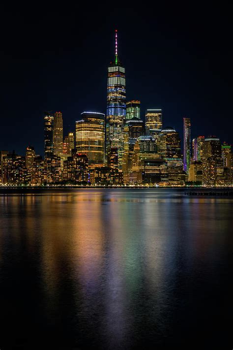 The World Trade Center At Night Photograph By Kristen