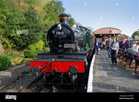 Gwr Manor Class No 7812 Erlestoke Manor Steam Locomotive At Bewdley