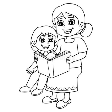 Child Coloring Reading Stock Illustrations 1407 Child Coloring