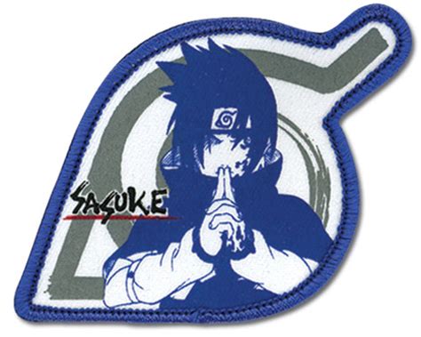 Buy Patches Naruto Patch Sasuke Blue Leaf Logo