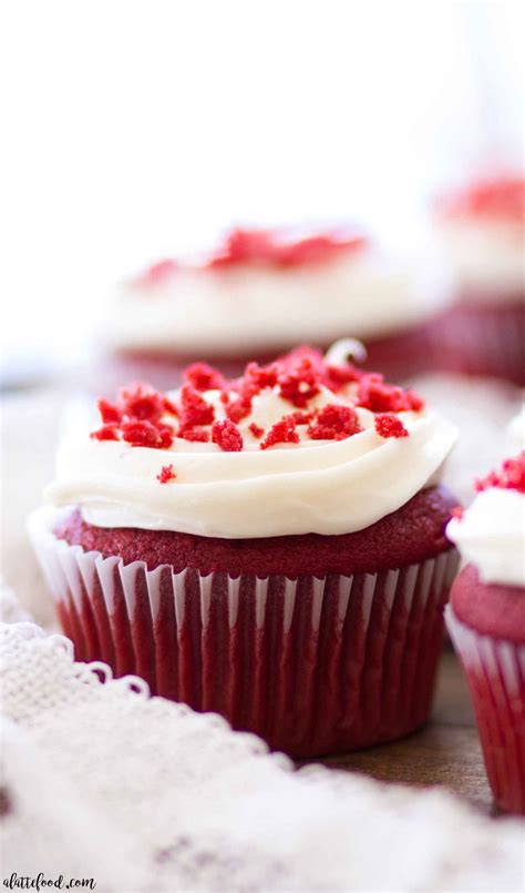 Red Velvet Cupcakes Recipe - A Latte Food