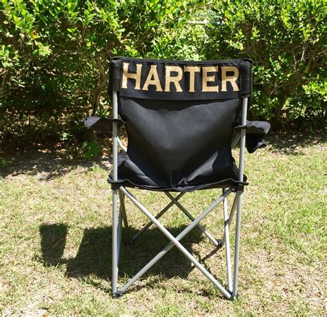 Custom Folding Chairs Monogrammed Camping Chair Personalized Ts