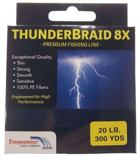 Thundermist Thunderbraid 8x Braided Line 30lb 300yd Tackledirect