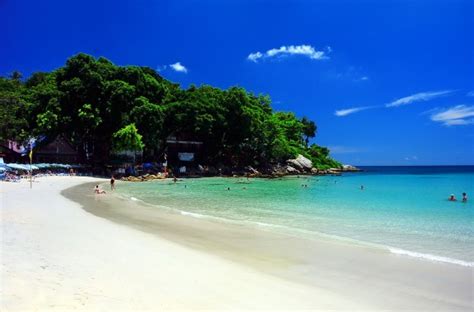 Thailand Famous Beach Phuket White Sandy Beach Natural