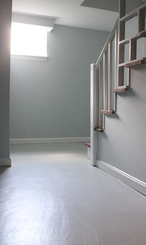Paint for concrete floors in basement. How To Paint a Concrete Floor | Painted concrete floors ...