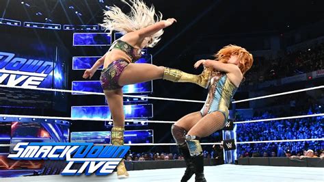 Becky Lynch Vs Charlotte Flair SmackDown Women S Championship Match