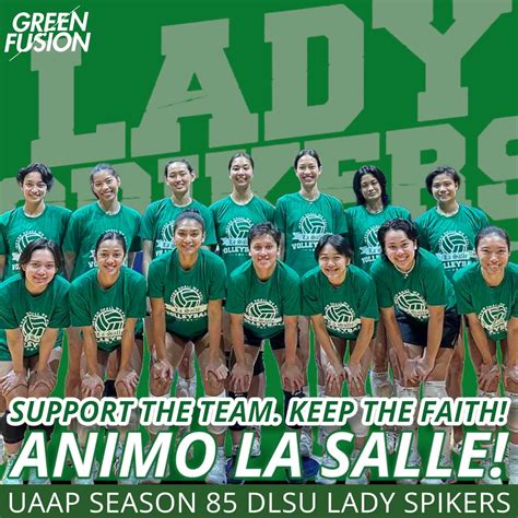 𝙂𝙧𝙚𝙚𝙣 𝙁𝙪𝙨𝙞𝙤𝙣 ® On Twitter One Sweep Day 🧹 🧹🧹 The Dlsu Lady Spikers