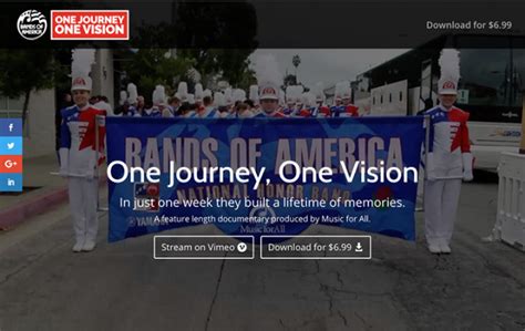 “one Journey One Vision” Documentary Film About The Boa Honor Band Now Streaming Music For All