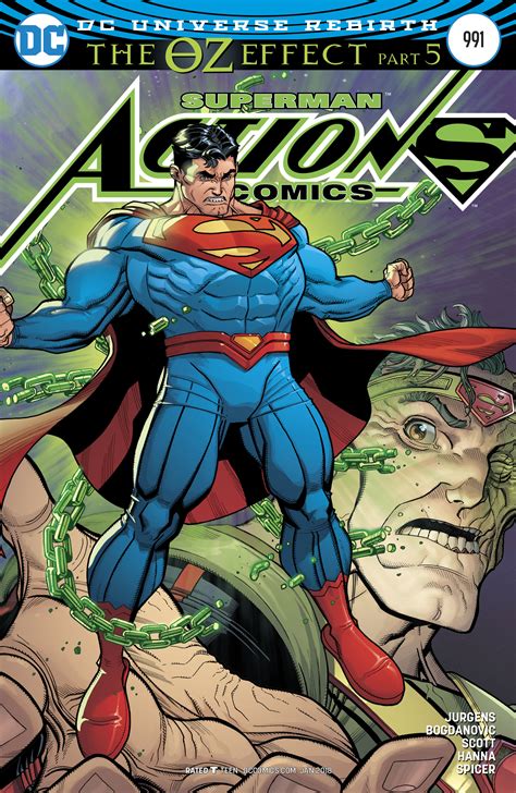 Dc Comics Rebirth And Action Comics 991 Spoilers And Review