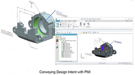 Conveying Design Intent With Product Modeling Information Pmi