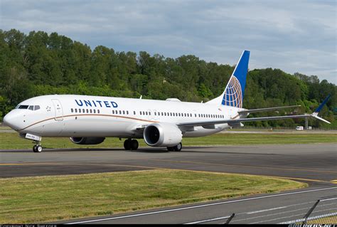 Boeing 737 9 Max United Airlines Aviation Photo 6001051